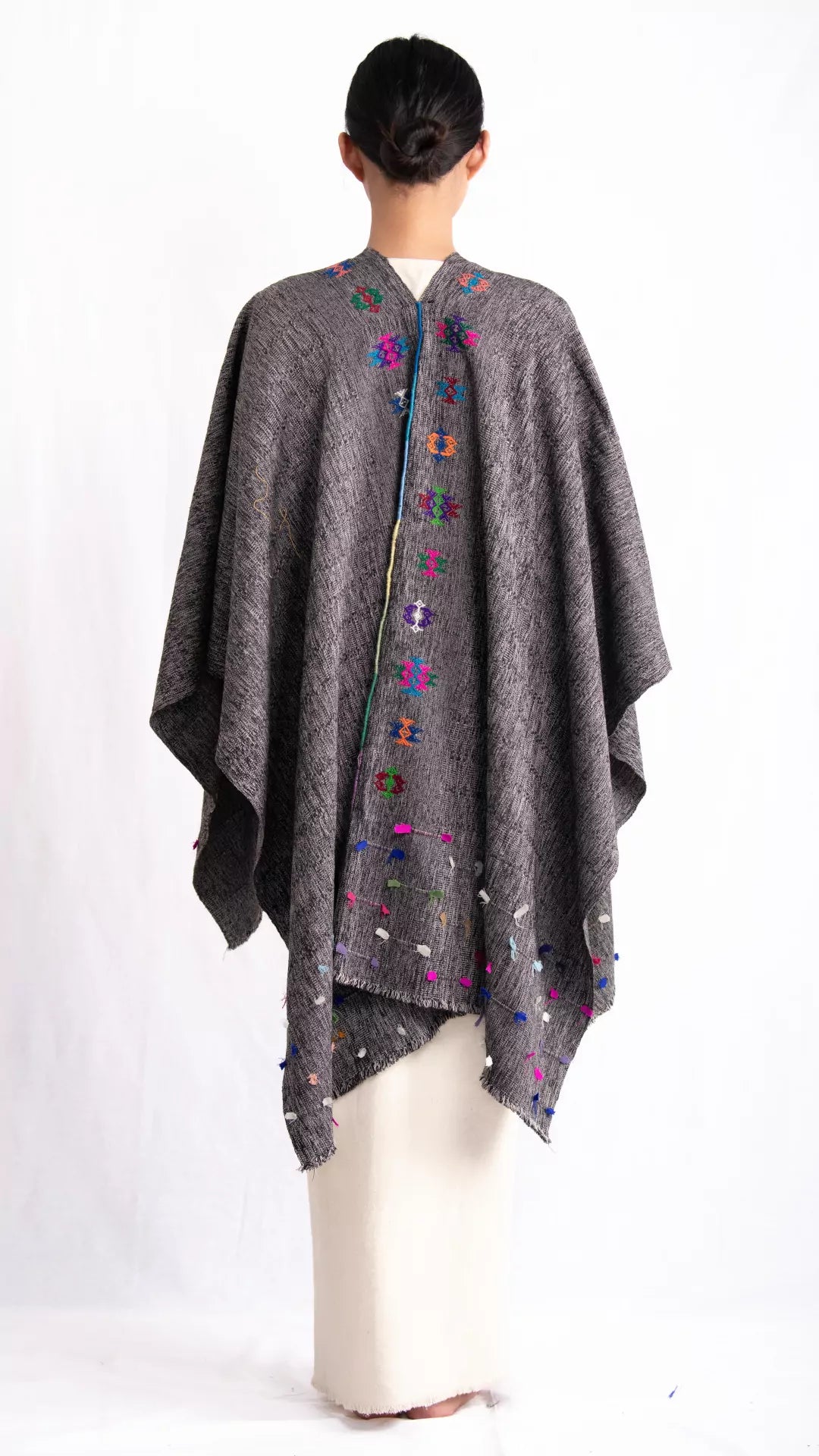 Meto-poncho med net