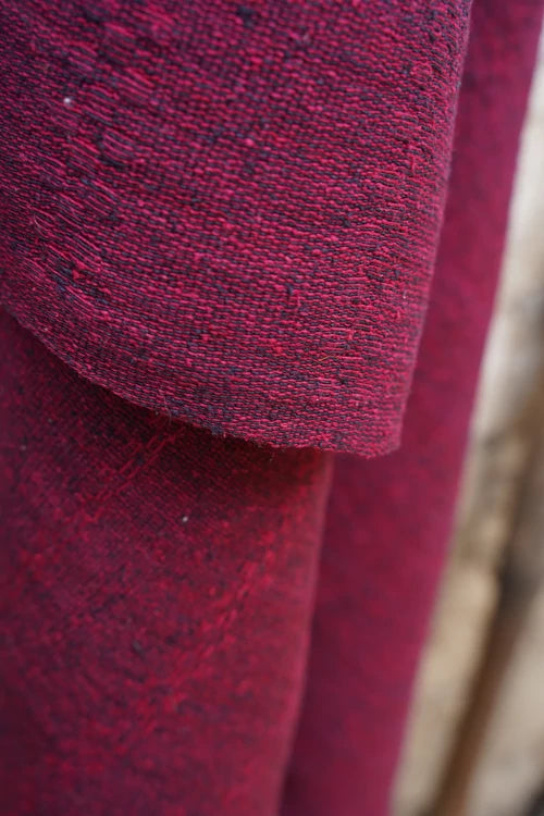Tshewang Throw Maroon