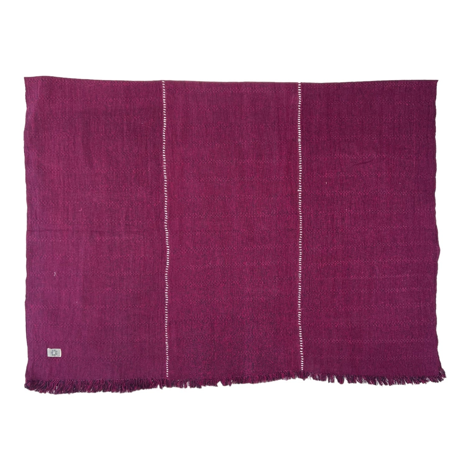 Tshewang Throw Maroon